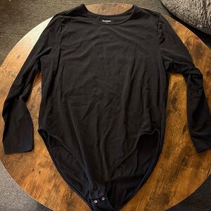 Black Long Sleeve bodysuit
